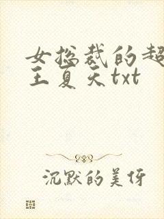女总裁的超级兵王夏天txt