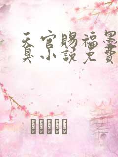天官赐福墨香铜臭小说免费阅