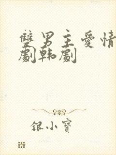 双男主爱情电视剧韩剧