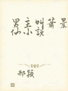 男主叫萧晨的修仙小说