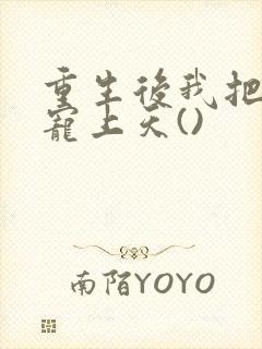 重生后我把丈夫宠上天()