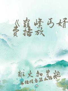 《巅峰丐婿》免费播放