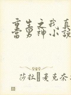 重生之我真没想当男神小说下载