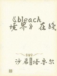 《bleach境界》在线免费观看