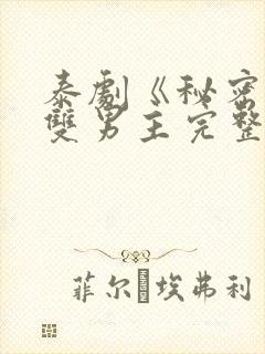 泰剧《秘密爱》双男主完整版