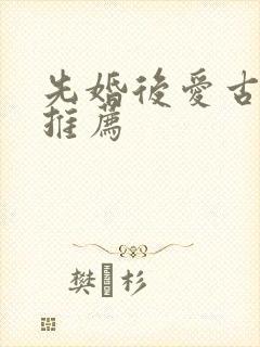 先婚后爱古言文推荐