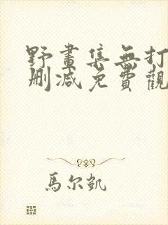 野画集无打码无删减免费观看