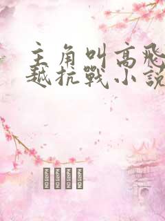 主角叫高飞的穿越抗战小说