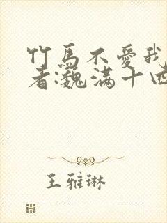 竹马不爱我》作者:魏满十四碎