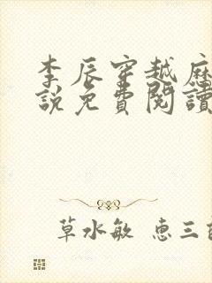 李辰穿越历史小说免费阅读全文最新