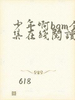 少年啊bgm全集在线阅读免费