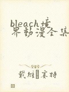bleach境界动漫全集免费观看10集
