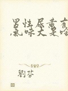 男性尿黄有泡沫,气味大是啥原因