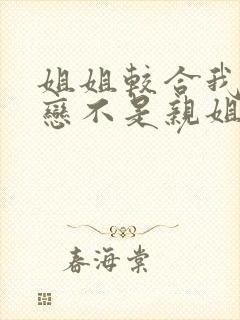 姐姐较合我的初恋不是亲姐姐 动漫