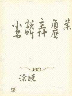 小说主角叶凡书名叫什么