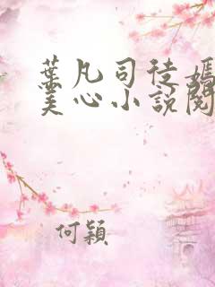 叶凡司徒嫣然林美心小说阅读