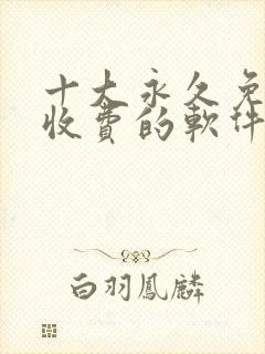 十大永久免费不收费的软件app