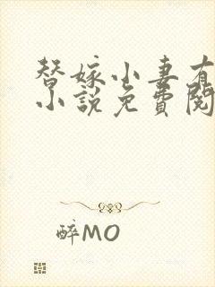 替嫁小妻有点甜小说免费阅读