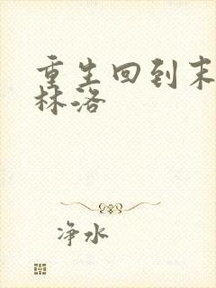 重生回到末世前林洛