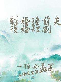 离婚后前夫哭着复婚短剧