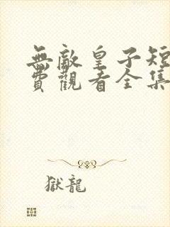 无敌皇子短剧免费观看全集高清十三