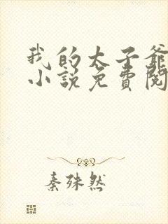 我的太子爷奴仆小说免费阅读