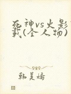 死神vs火影下载(全人物)