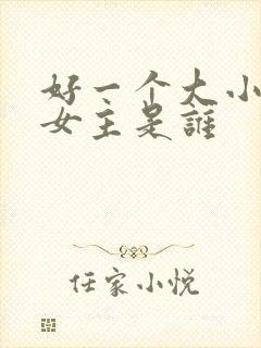 好一个大小姐男女主是谁