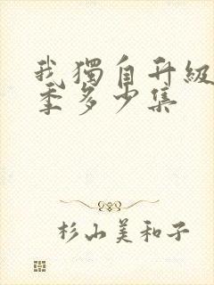 我独自升级第二季多少集