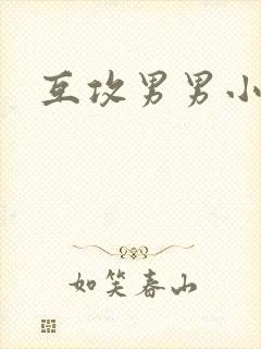 互攻男男小说