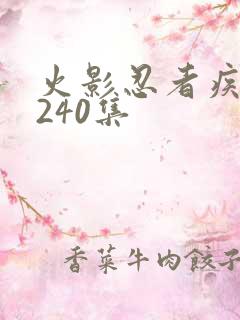火影忍者疾风传240集