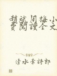 赵斌周梅小说免费阅读全文最新章节