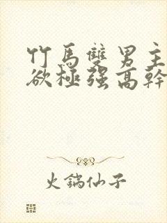 竹马双男主占有欲极强高干文