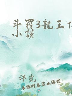 斗罗3龙王传说小说
