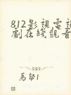 812影视电视剧在线观看免费播放