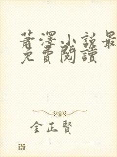 萧泽小说最新版免费阅读