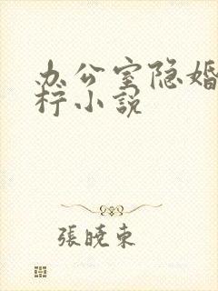 办公室隐婚涂筱柠小说