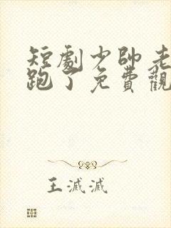 短剧少帅老婆又跑了免费观看全集