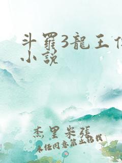 斗罗3龙王传说小说