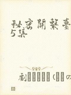 秘密关系台剧第5集