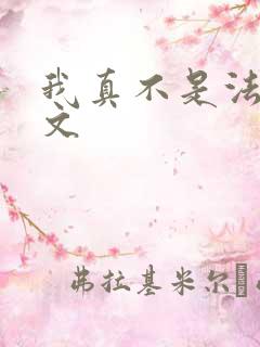 我真不是法爷全文