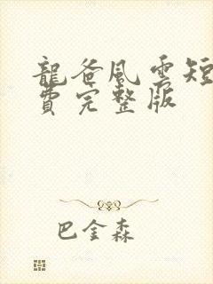 龙爸风云短剧免费完整版