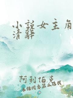 小说女主角叫沈清辞