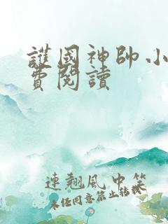 护国神帅小说免费阅读