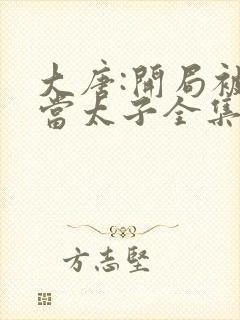 大唐:开局被逼当太子全集txt