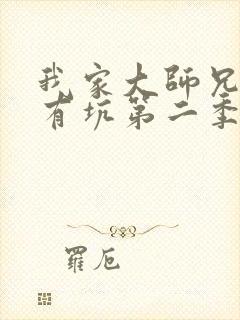 我家大师兄脑子有坑第二季动漫