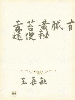 舌苔黄腻有齿痕还便秘