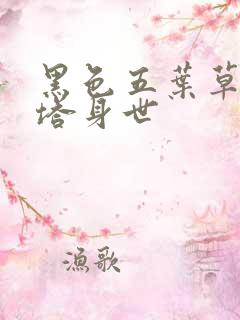 黑色五叶草亚斯塔身世