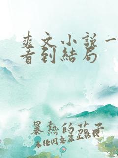 爽文小说一口气看到结局