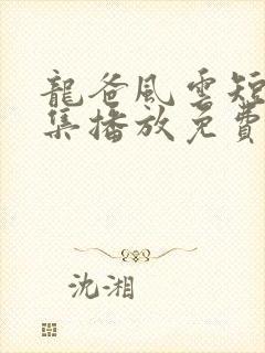 龙爸风云短剧全集播放免费观看